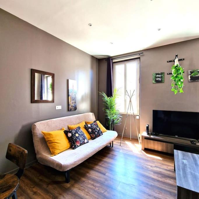 Le Central Parc - T2-Spacieux-Clim-Wifi マルセイユ エクステリア 写真